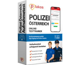 Aufnahmetest Polizei Österreich 2025 Online Testtrainer
