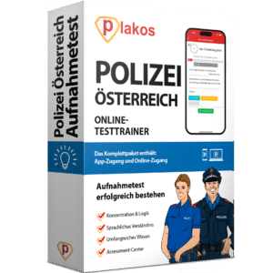 Aufnahmetest Polizei Österreich 2025 Online Testtrainer