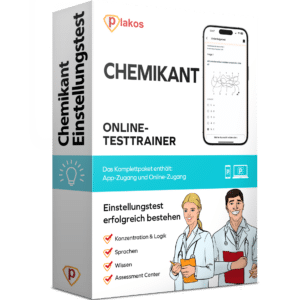 Einstellungstest Chemikant / Chemielaborant 2025 Online Testtrainer