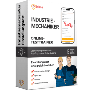 Industriemechaniker Einstellungstest 2025 Online Testtrainer