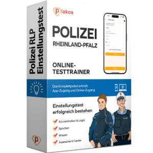 Einstellungstest Polizei Rheinland Pfalz 2025 Online Testtrainer