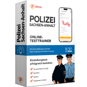 Einstellungstest Polizei Sachsen Anhalt 2025 Online-Testtrainer