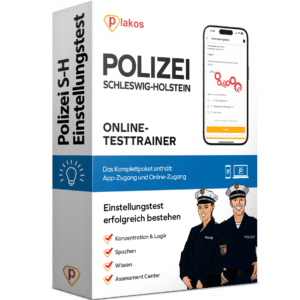 Polizei Schleswig Holstein Einstellungstest 2025 Online Testtrainer