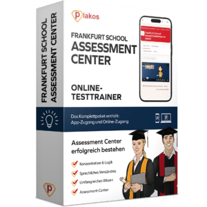 Vorbereitung auf das Frankfurt School Assessment Center 2025 Online Trainer