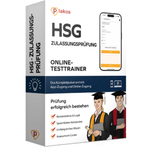 HSG Zulassungsprüfung 2025 Online Testtrainer