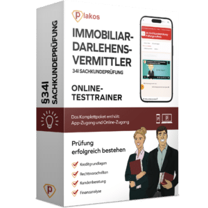 34i Sachkundeprüfung Immobiliardarlehensvermittler 2025 Online Testtrainer