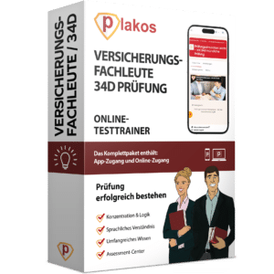 34d Sachkundeprüfung 2025 Versicherungsfachleute Online Testtrainer