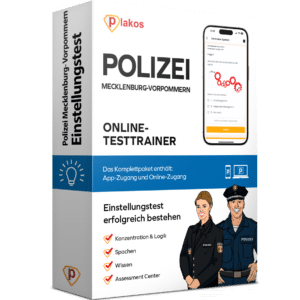 Polizei Mecklenburg Vorpommern Einstellungstest 2025 Online Testtrainer