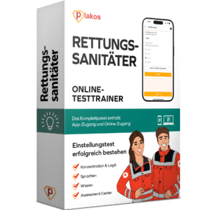 Einstellungstest Rettungssanitäter 2025 Online Testtrainer