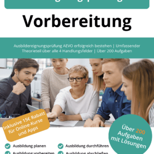 Ausbildereignungsprüfung AEVO Buch Vorbereitung