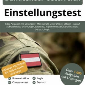 Bundesheer Österreich Einstellungstest Buch - ISBN: 978-3-948144-36-4
