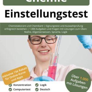 Chemie Einstellungstest Buch - ISBN: 978-3-948144-80-7