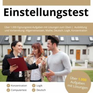 Immobilienkaufmann Einstellungstest Buch - ISBN: 978-3-948144-56-2