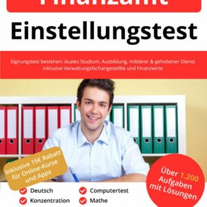 Finanzamt Einstellungstest Buch - ISBN: 978-3-948144-96-8