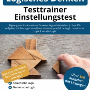 Logisches Denken Einstellungstest Buch - ISBN: 978-3-948144-55-5