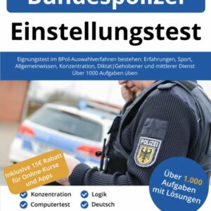Bundespolizei Einstellungstest Buch
