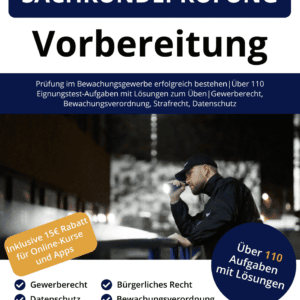 Sachkundeprüfung 34a GewO Vorbereitung Buch - ISBN: 978-3-985256-63-1