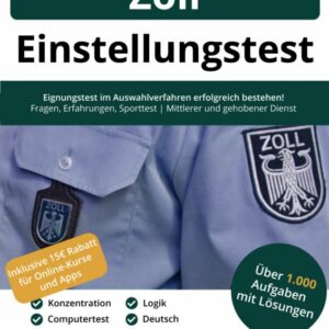 Zoll Einstellungstest Buch - ISBN: 978-3-948144-78-4