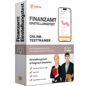 Finanzamt Einstellungstest 2025 Online Testtrainer
