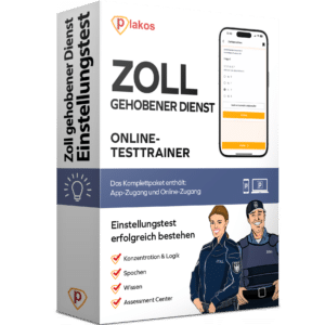 Zoll Gehobener Dienst Einstellungstest 2025 Online Testtrainer
