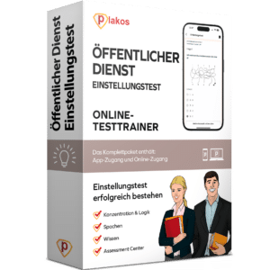 Öffentlicher Dienst Einstellungstest 2025 Online Testtrainer