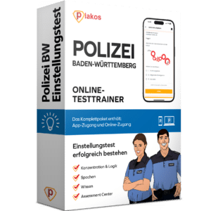 Polizei Einstellungstest Baden-Württemberg 2025 Online Testtrainer