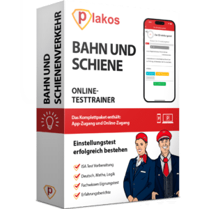 Bahn und Schiene Einstellungstest 2025 Online Testtrainer Komplettpaket