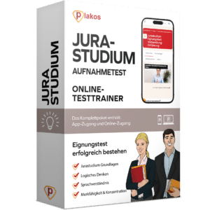Jurastudium Eignungstest 2025 Online Testtrainer