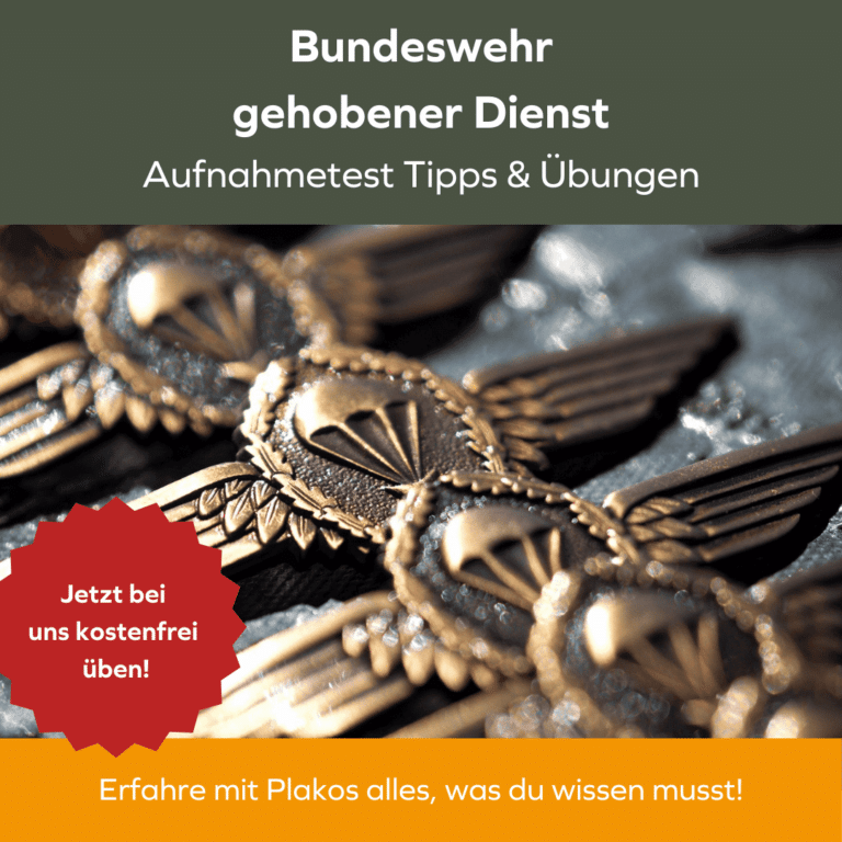 Bundeswehr gehobener Dienst Einstellungstest