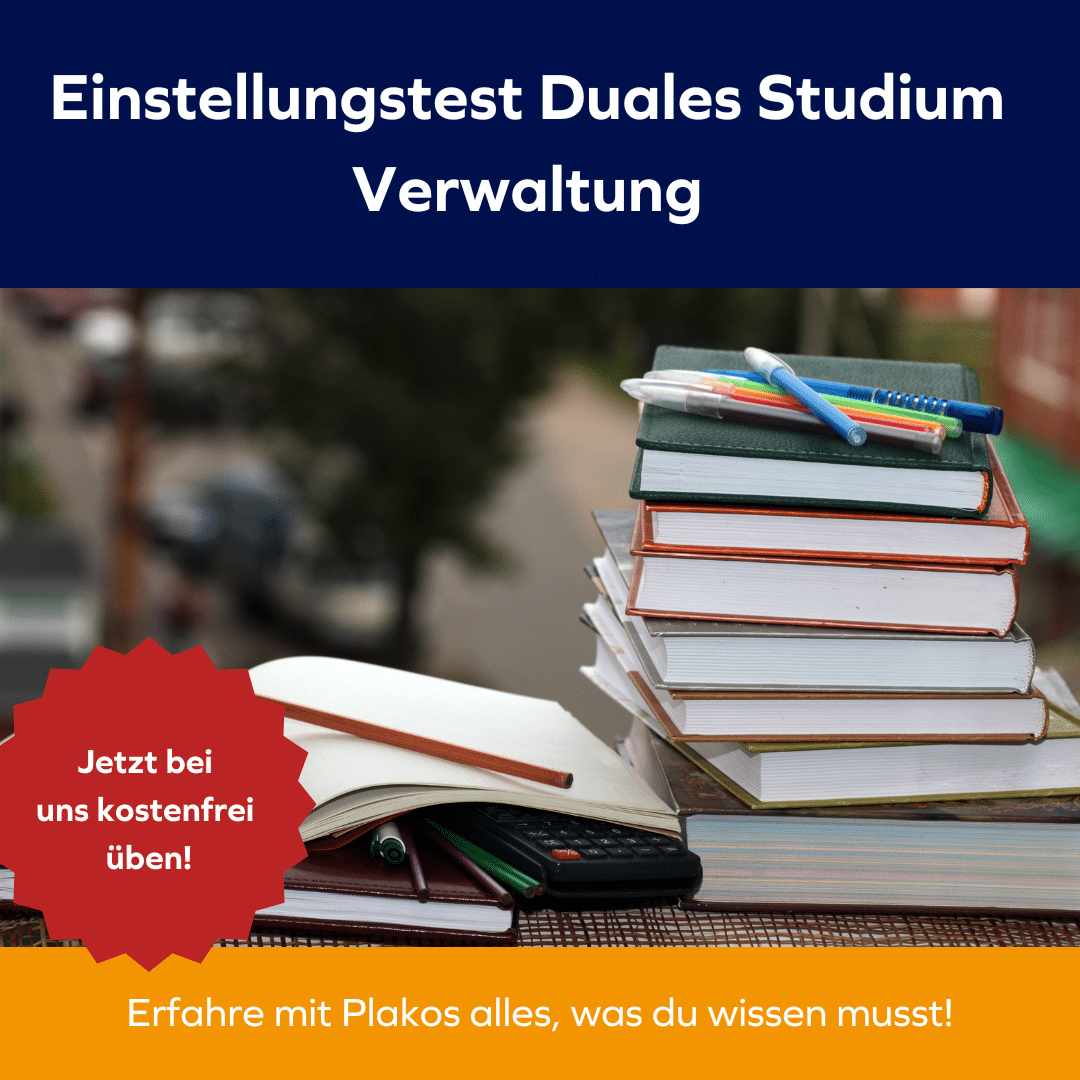 Einstellungstest Duales Studium Verwaltung