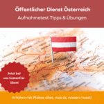Einstellungstest Öffentlicher Dienst Österreich