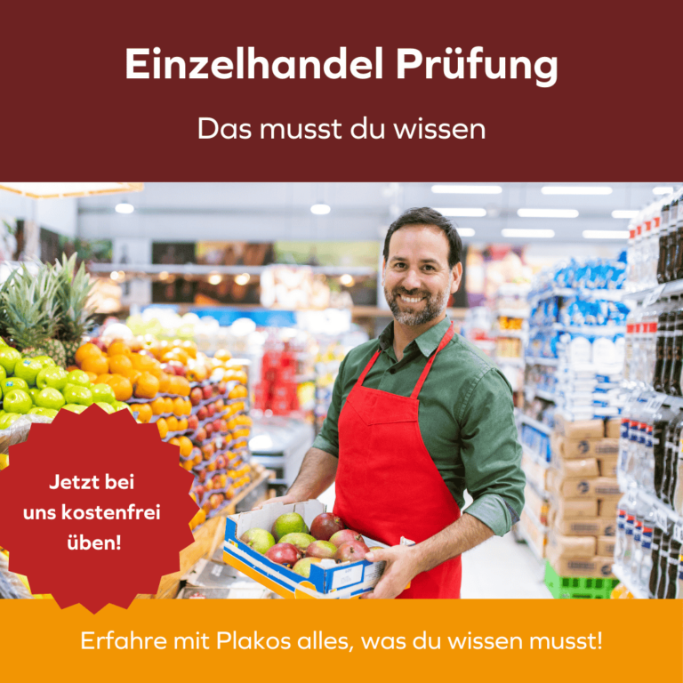 Einzelhandel Prüfung