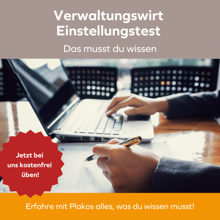 Verwaltungswirt Einstellungstest